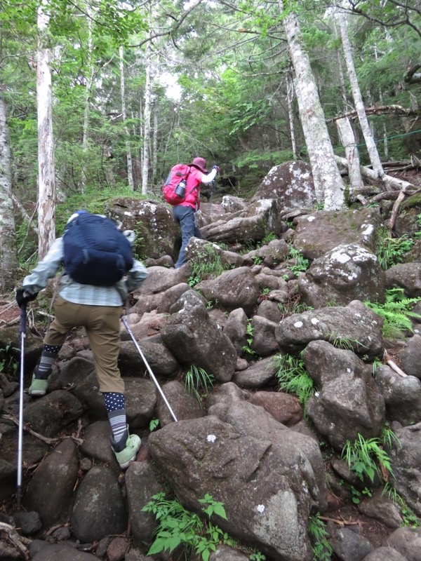 編笠山登山