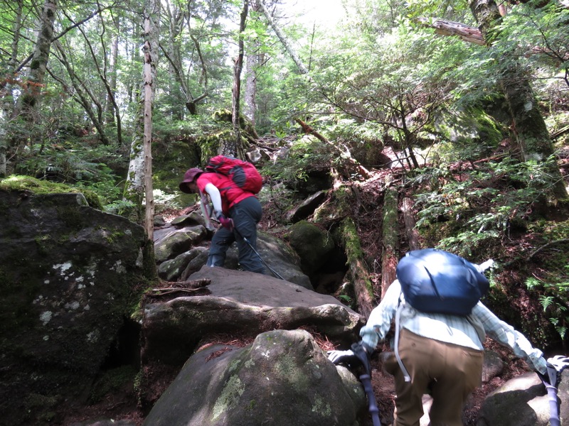 編笠山登山