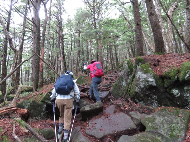 編笠山登山