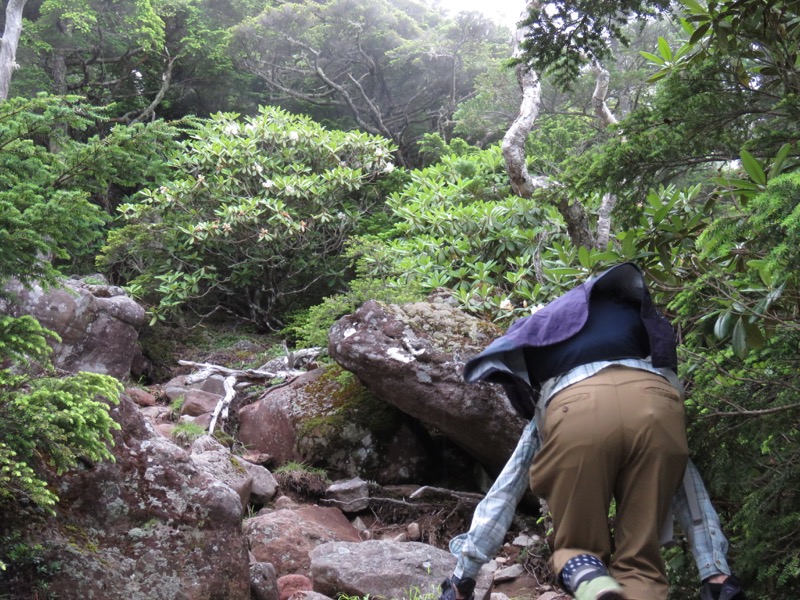 編笠山登山