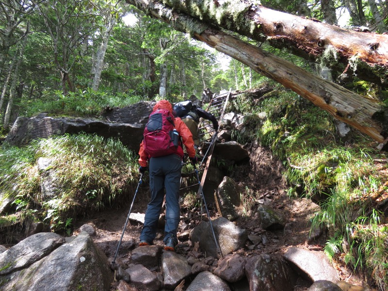 編笠山登山