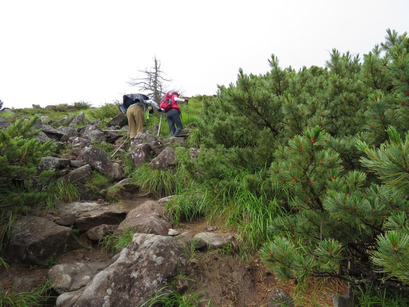 編笠山登山