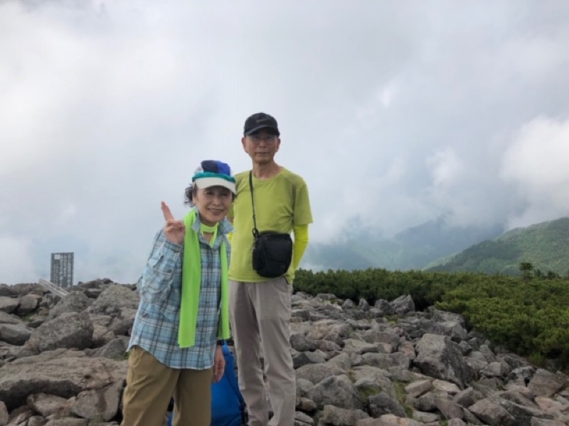 編笠山登山