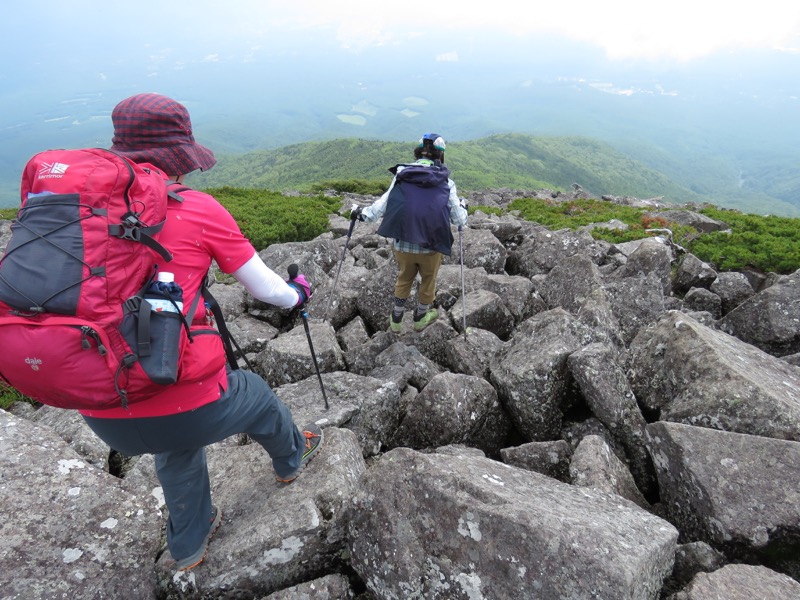 編笠山登山