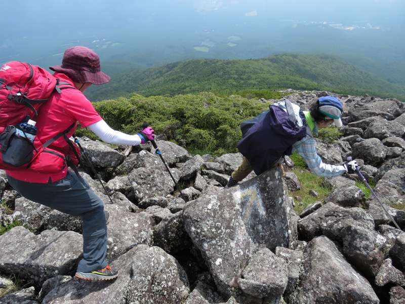 編笠山登山