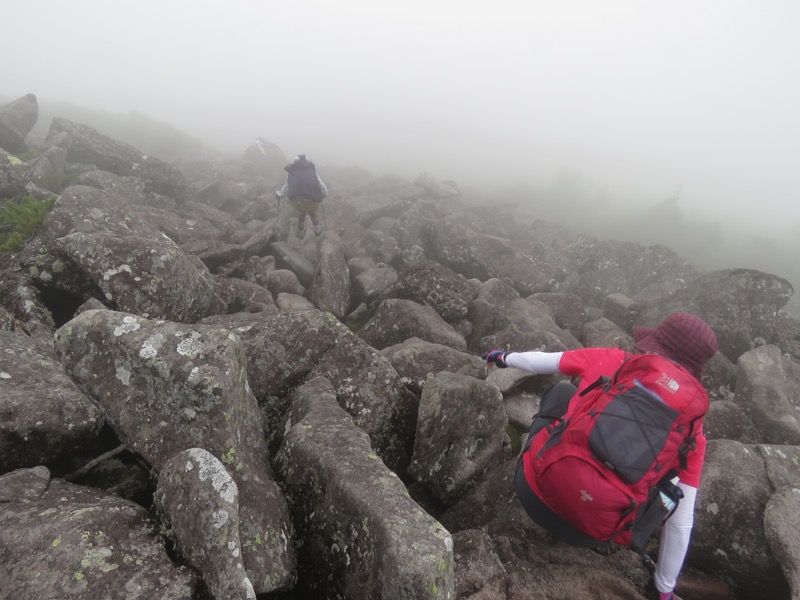編笠山登山