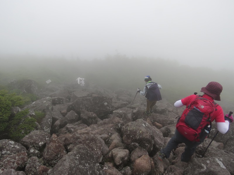 編笠山登山