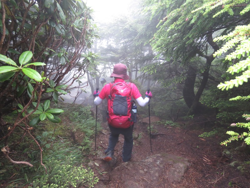 編笠山登山