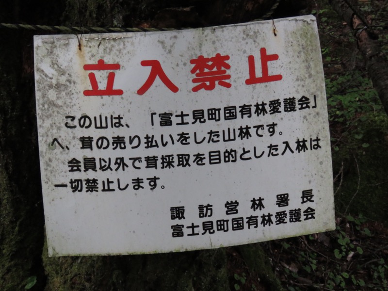 編笠山登山