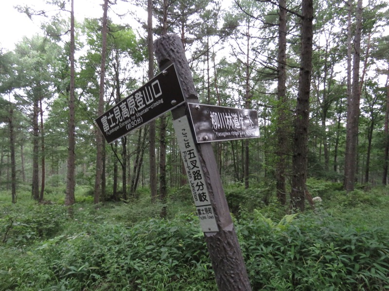 編笠山登山