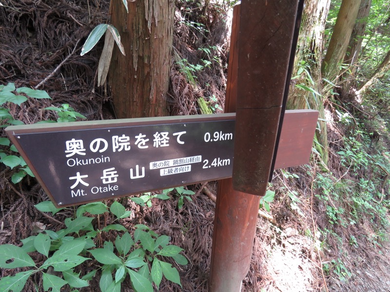御岳山〜大岳山〜鋸山登山