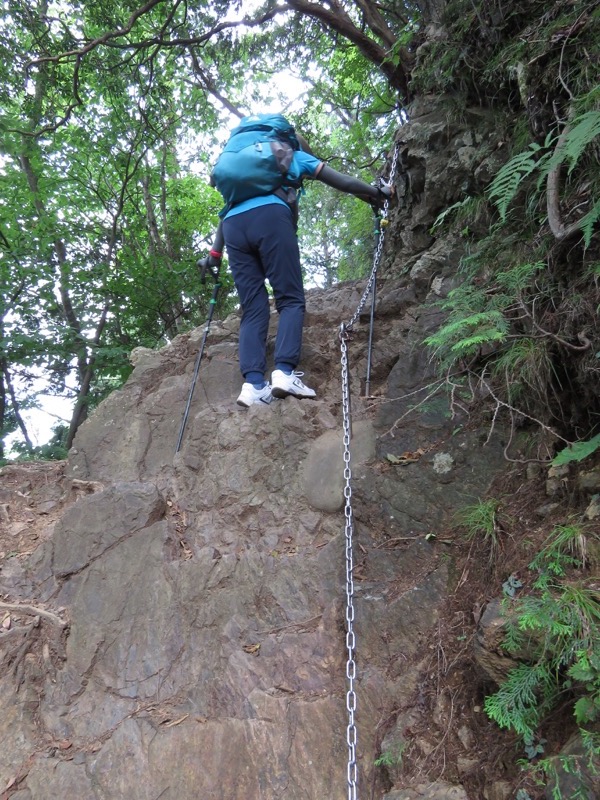 御岳山〜大岳山〜鋸山登山