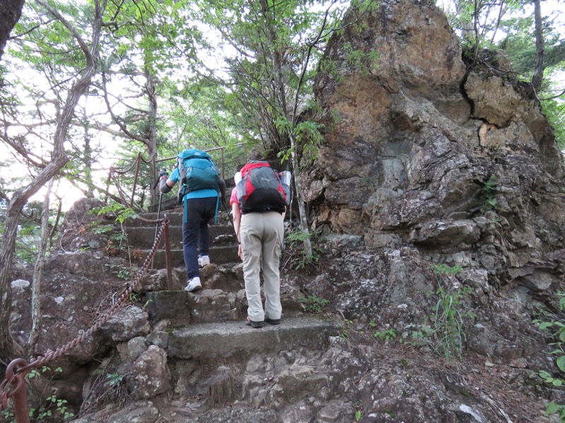 御岳山〜大岳山〜鋸山登山