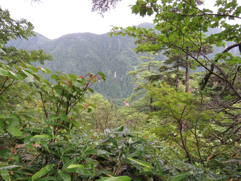 燕岳、登山