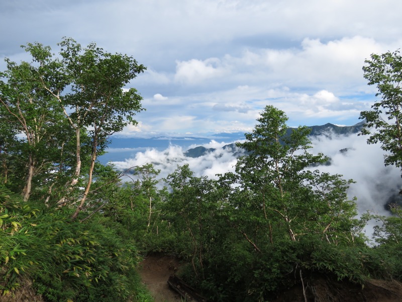 燕岳、登山