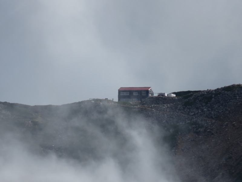 燕岳、登山