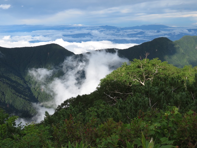 燕岳、登山