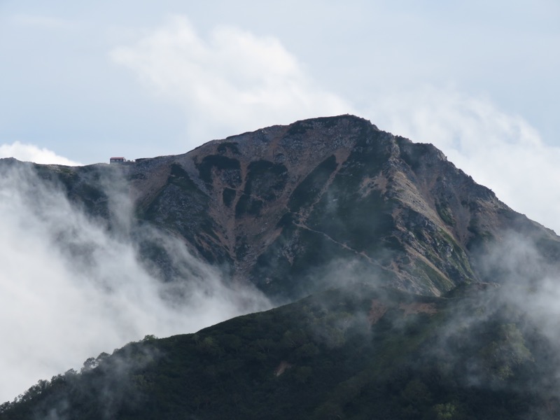 燕岳、登山