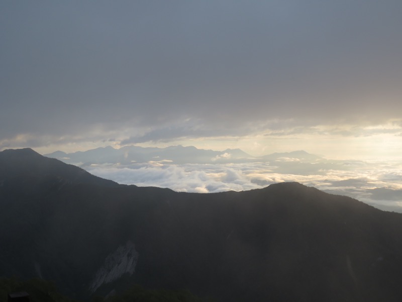 燕岳〜大天井岳〜常念乗越、登山