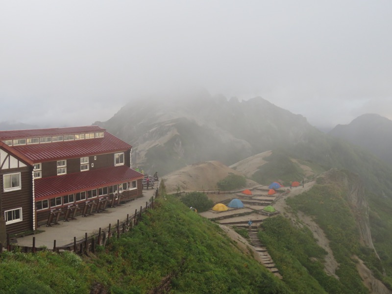 燕岳〜大天井岳〜常念乗越、登山