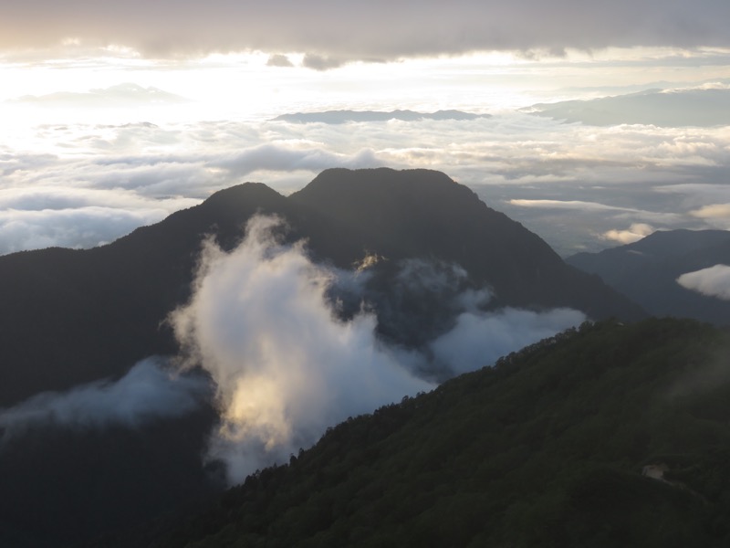 燕岳〜大天井岳〜常念乗越、登山