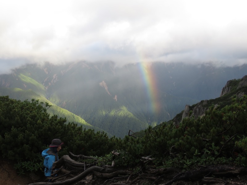 燕岳〜大天井岳〜常念乗越、登山