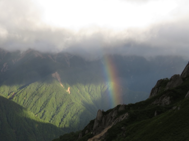 燕岳〜大天井岳〜常念乗越、登山