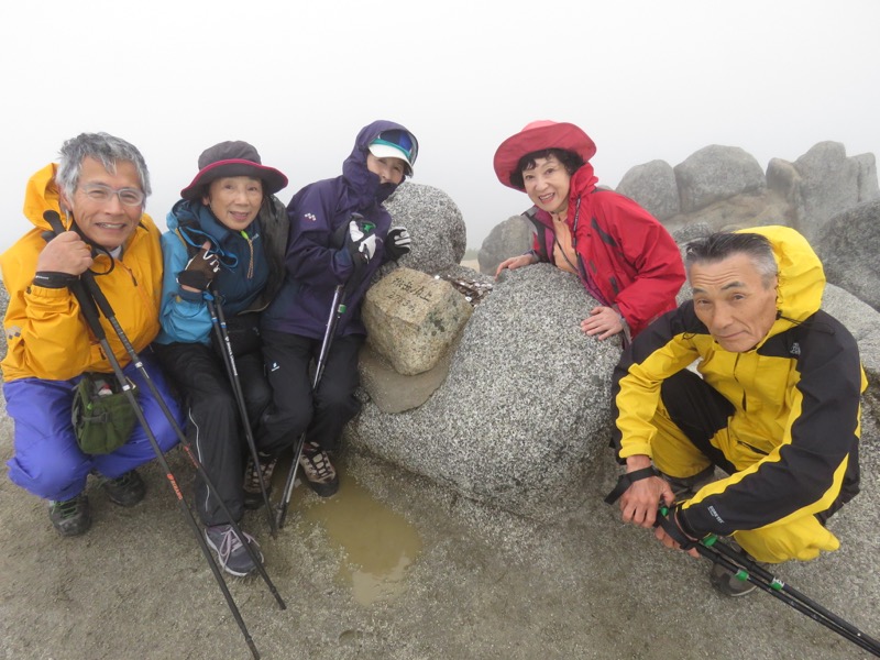 燕岳〜大天井岳〜常念乗越、登山