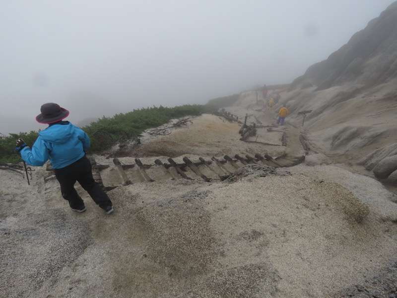 燕岳〜大天井岳〜常念乗越、登山