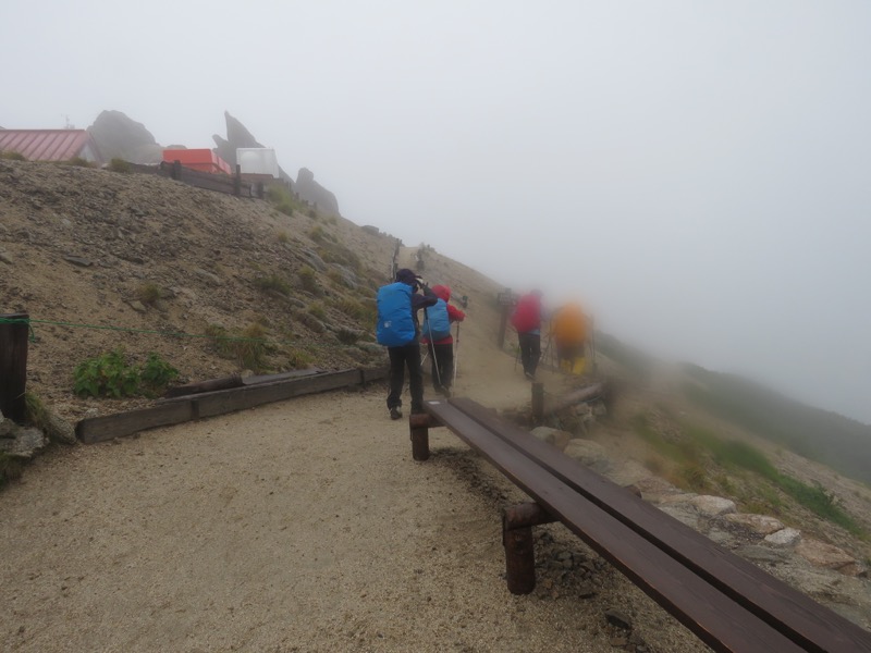 燕岳〜大天井岳〜常念乗越、登山