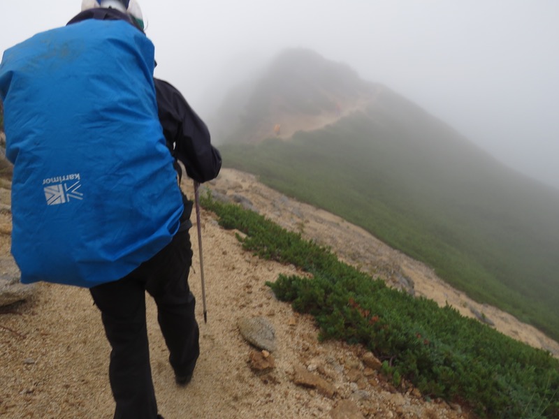 燕岳〜大天井岳〜常念乗越、登山