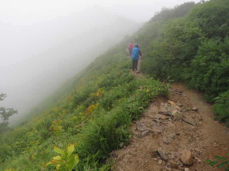 燕岳〜大天井岳〜常念乗越、登山