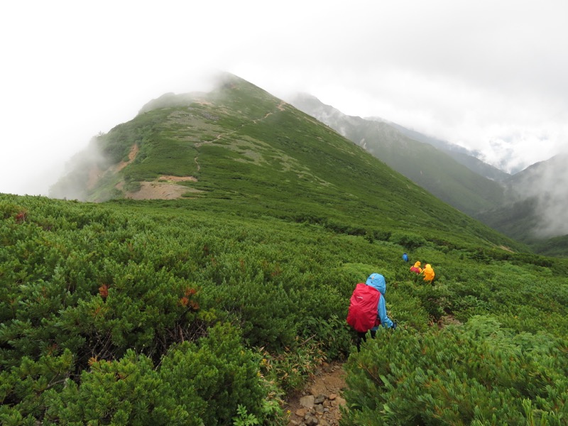 燕岳〜大天井岳〜常念乗越、登山