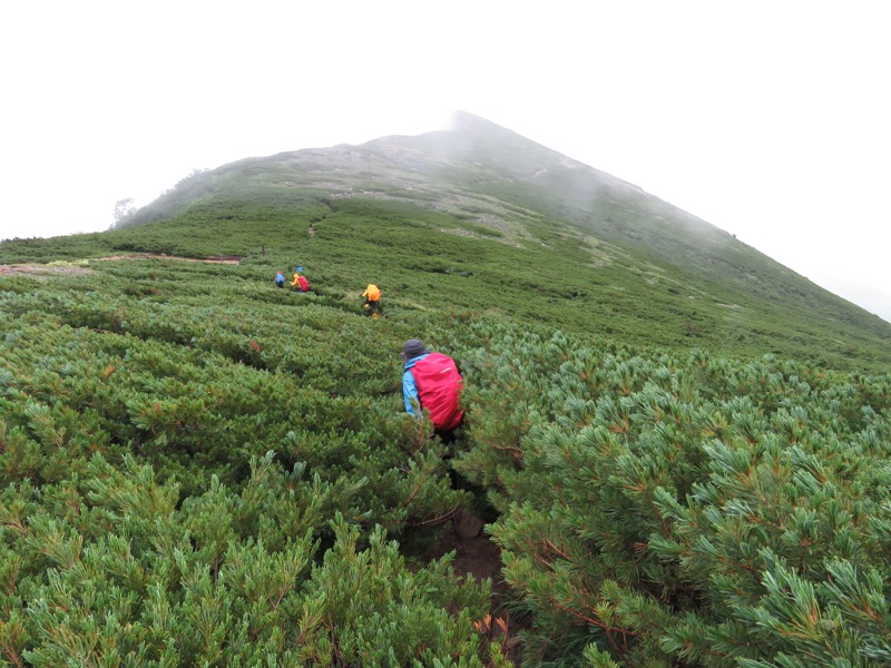 燕岳〜大天井岳〜常念乗越、登山