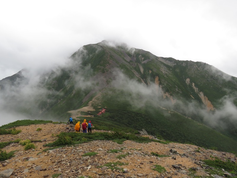 燕岳〜大天井岳〜常念乗越、登山