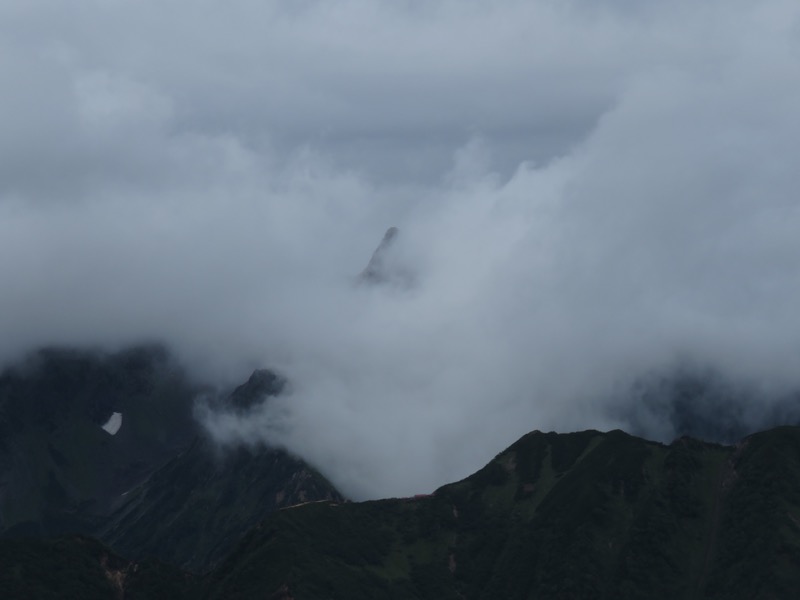 常念岳〜蝶ヶ岳、登山