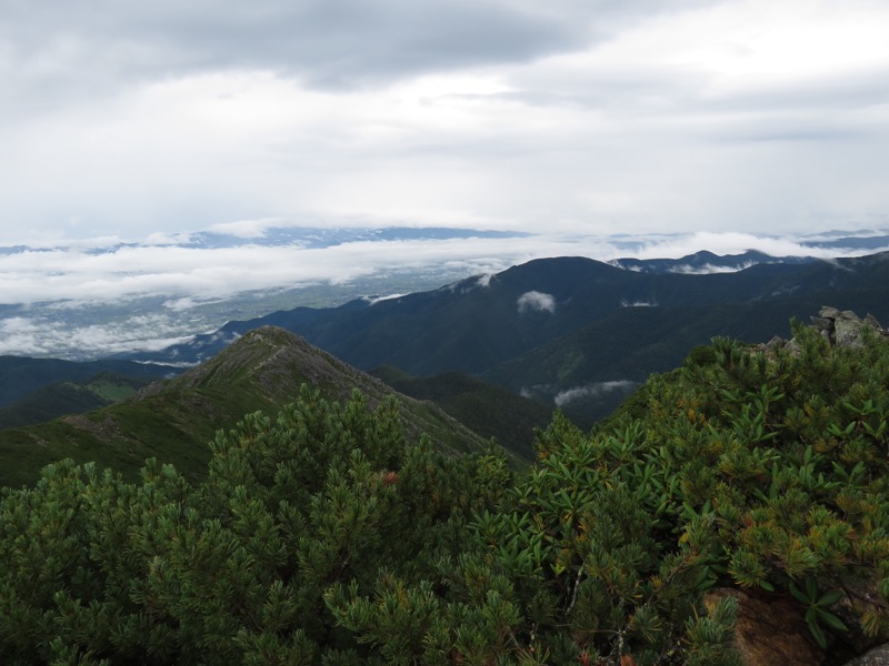 常念岳〜蝶ヶ岳、登山