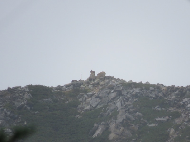 常念岳〜蝶ヶ岳、登山