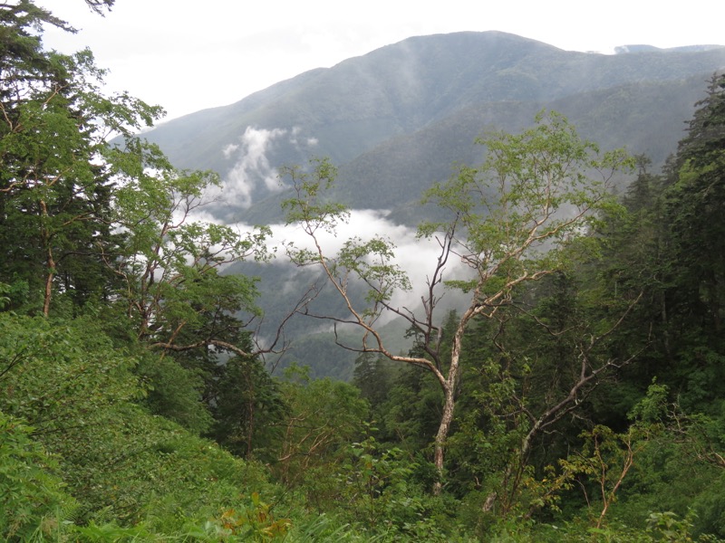 常念岳〜蝶ヶ岳、登山