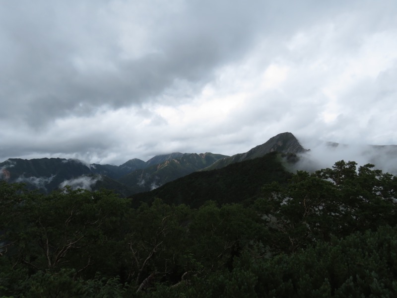 常念岳〜蝶ヶ岳、登山