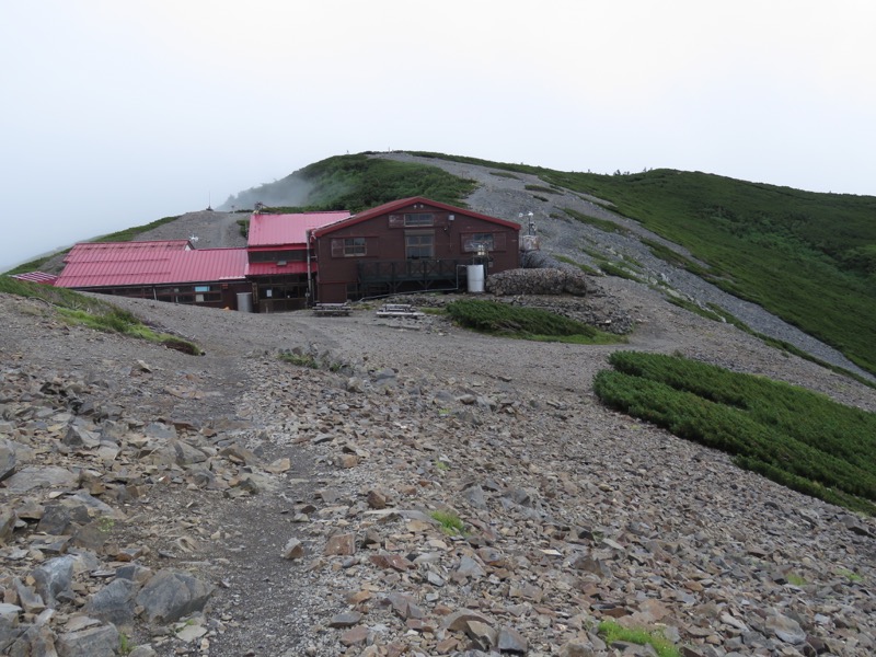 常念岳〜蝶ヶ岳、登山