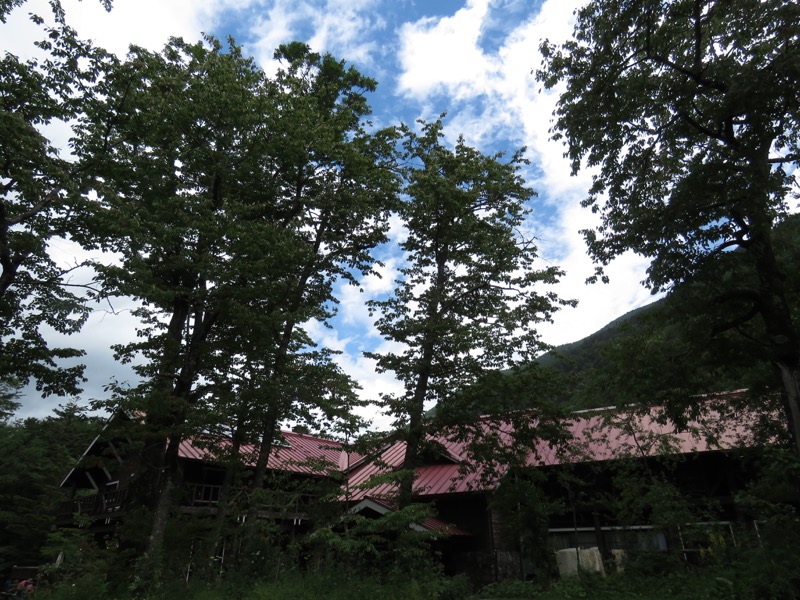 蝶ヶ岳〜徳沢〜上高地、登山