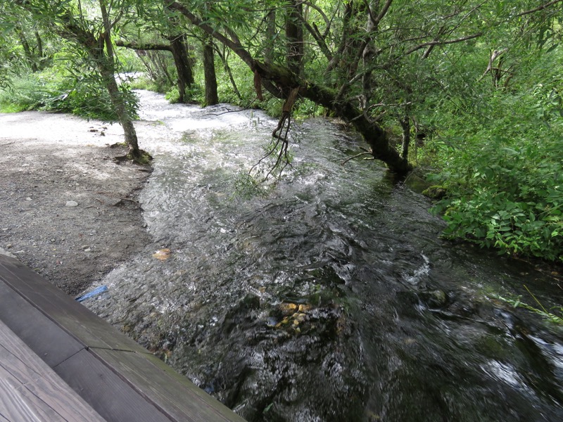 蝶ヶ岳〜徳沢〜上高地、登山