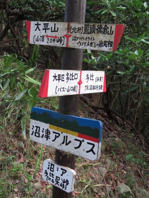 沼津アルプス登山