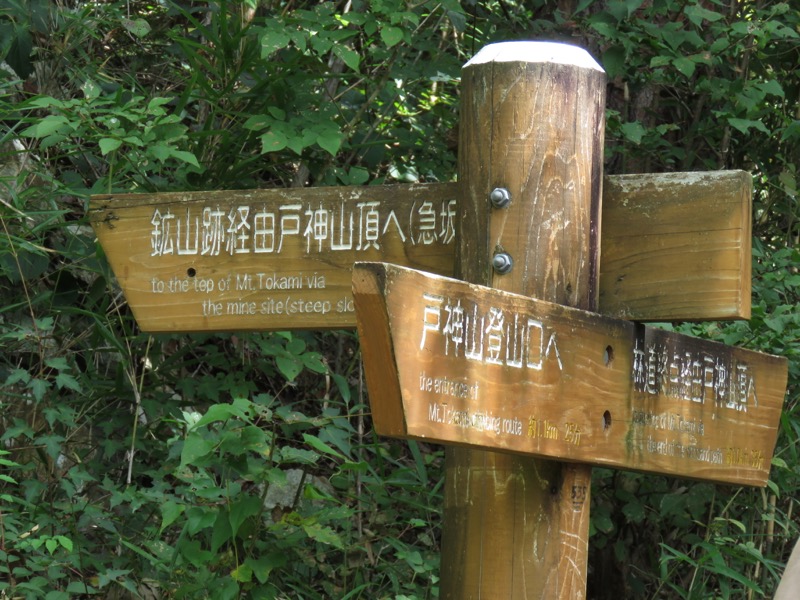 戸神山登山