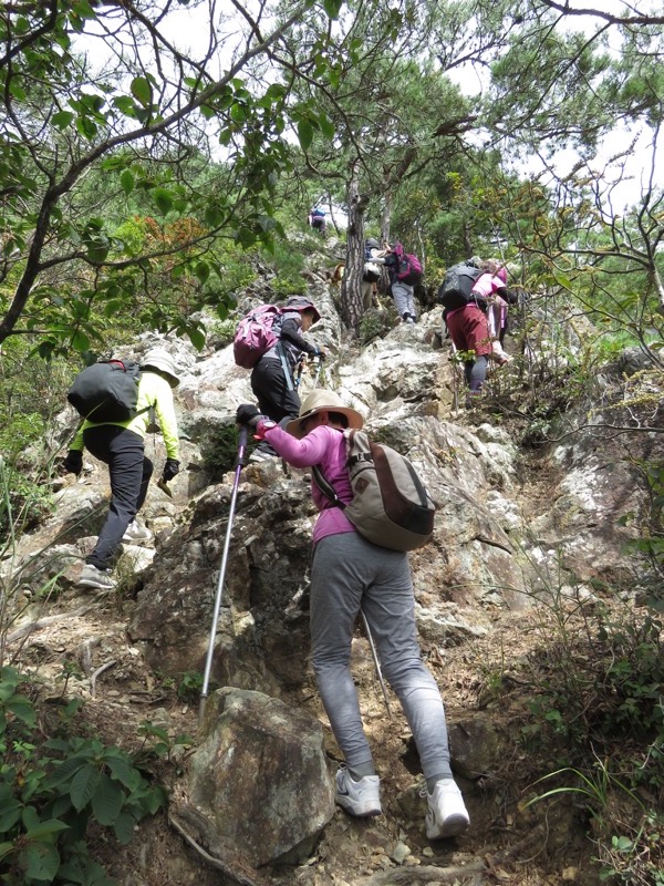 戸神山登山