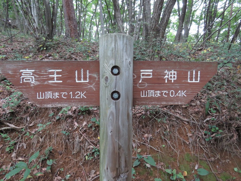 戸神山登山