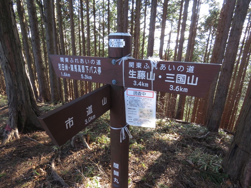 笹尾根〜陣馬山