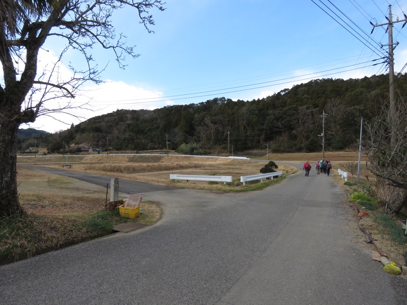 高宕山、三島神社→高宕山、怒田沢