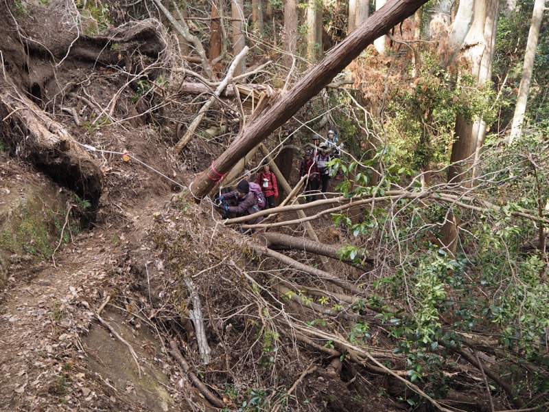 高宕山、高宕大滝→高宕山、崩落